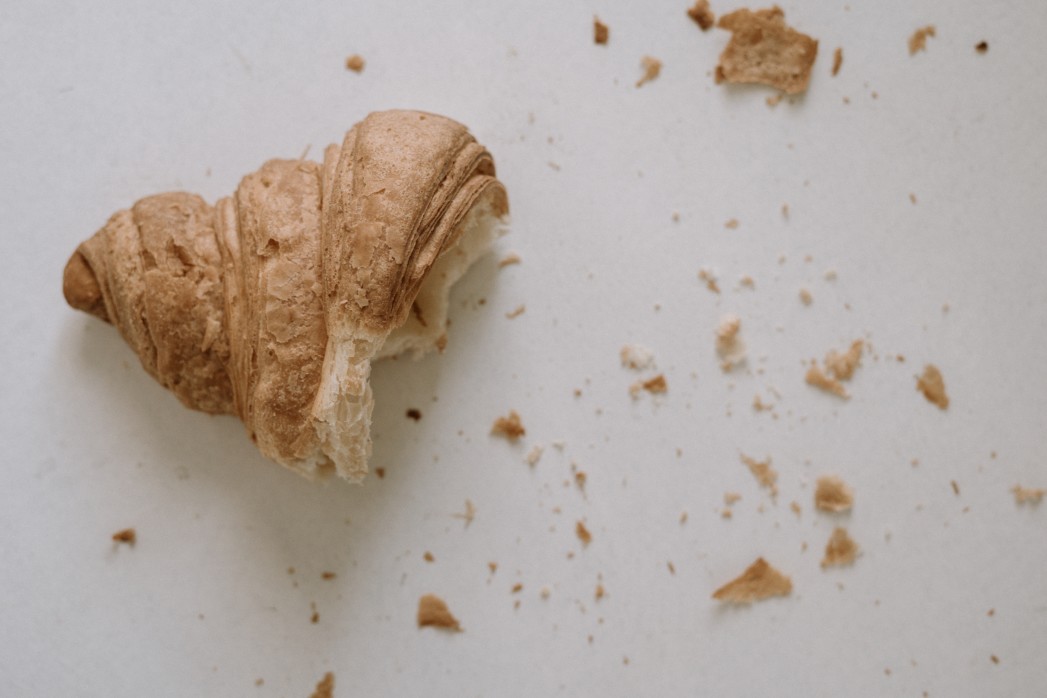 crumbs attracting roaches