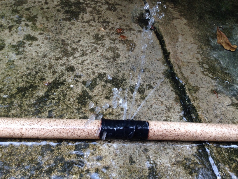 leaky pipe